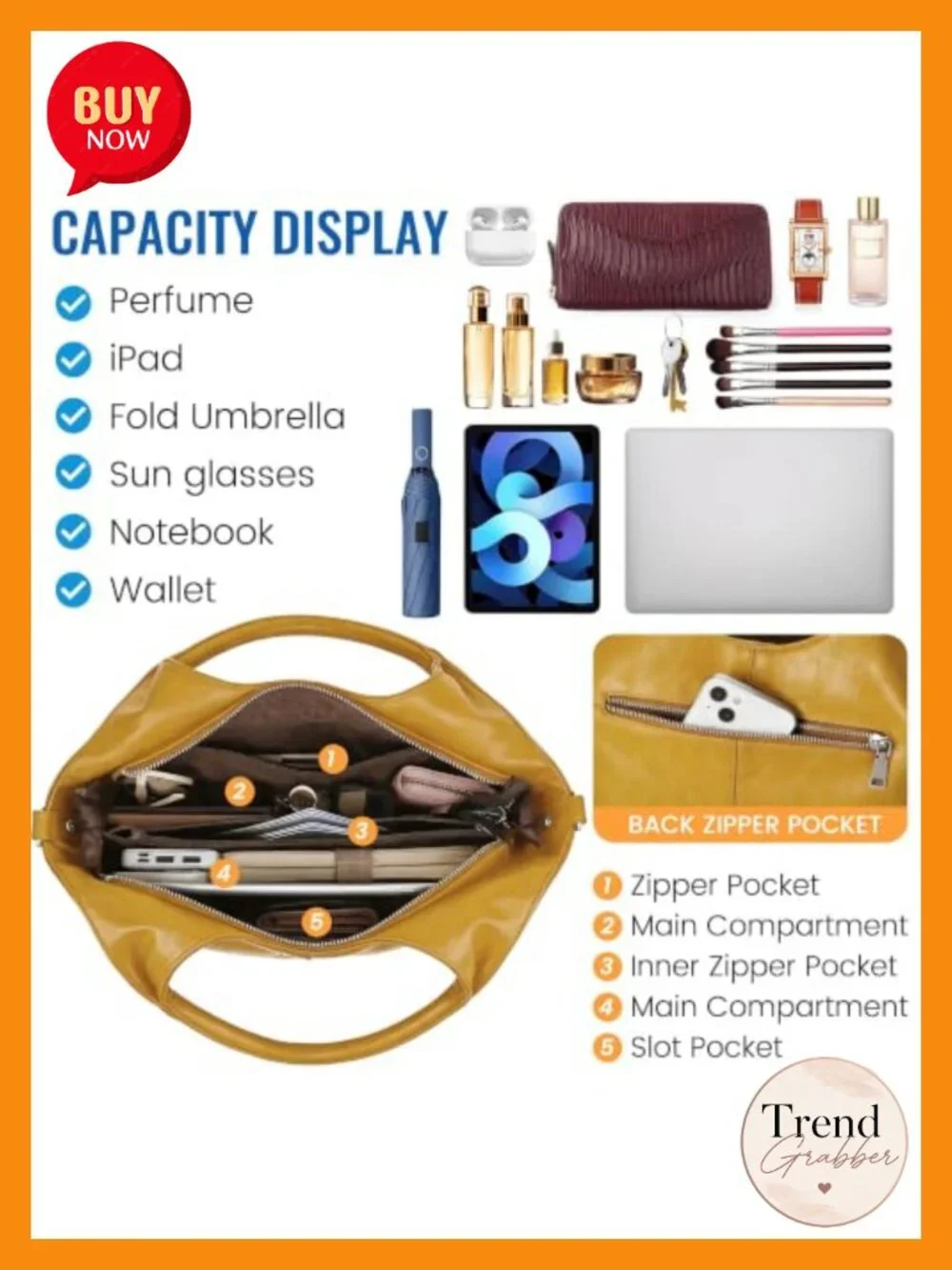 Medium Vegan Leather Purses with Detachable Satchel Strap, Tote Hobo Bag